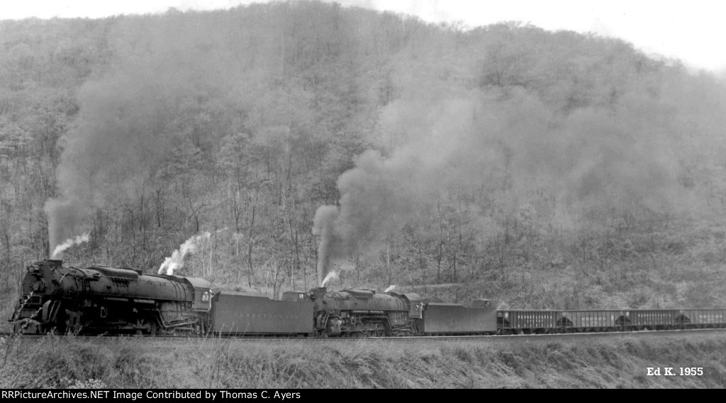 PRR Double-Headin' "Texans," 1955